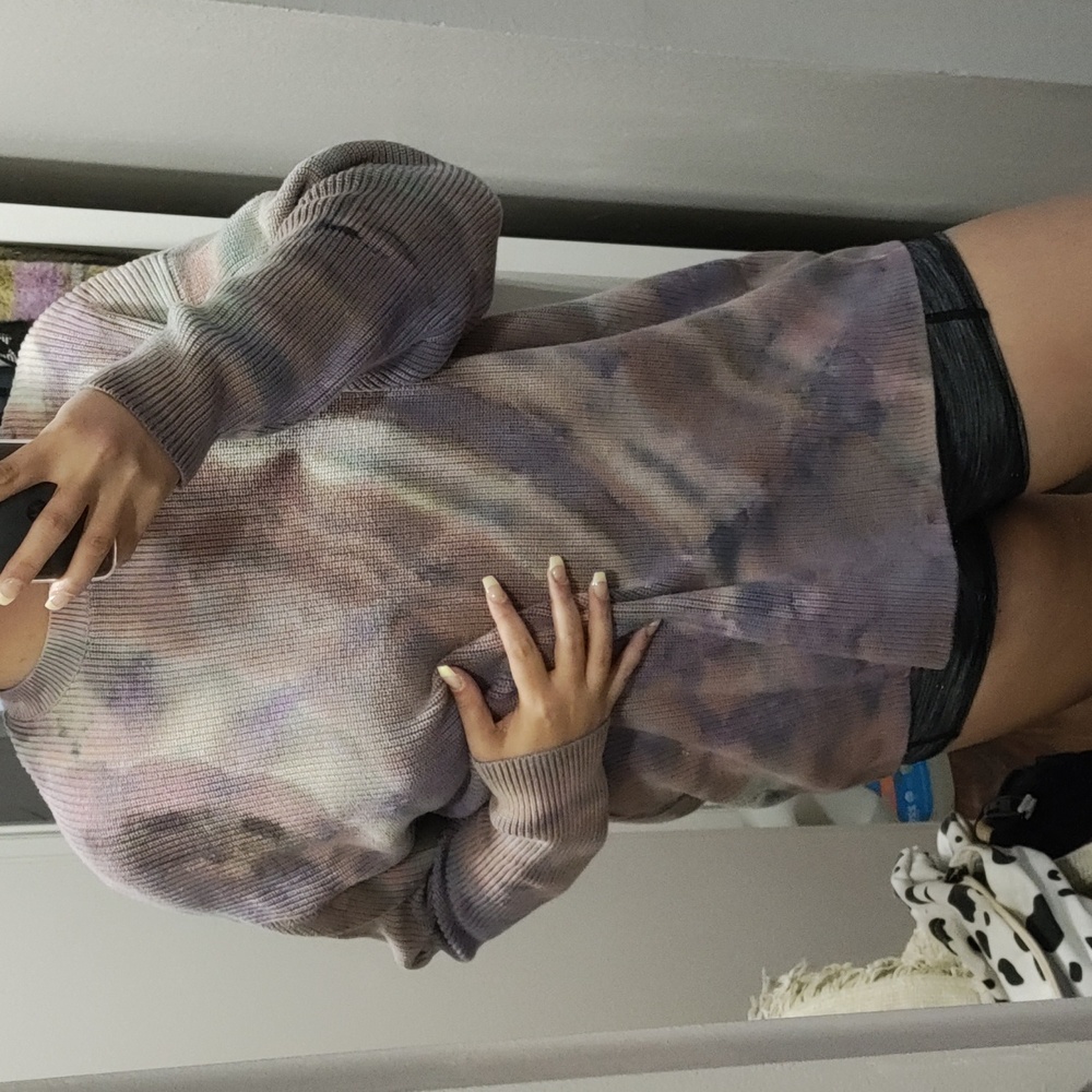 Fun Bleached Sweater